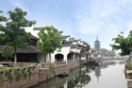 吳江市震澤鎮寶塔街仿古建筑工程 