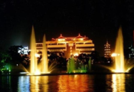 桂林夜游木龍湖