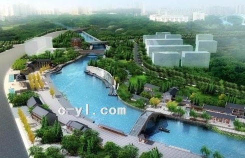 鎮(zhèn)江古運(yùn)河 “運(yùn)河廣場(chǎng)”效果圖