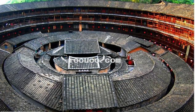 龍巖永定高北土樓群