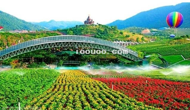 深圳東部華僑城茶溪谷行行舍舍